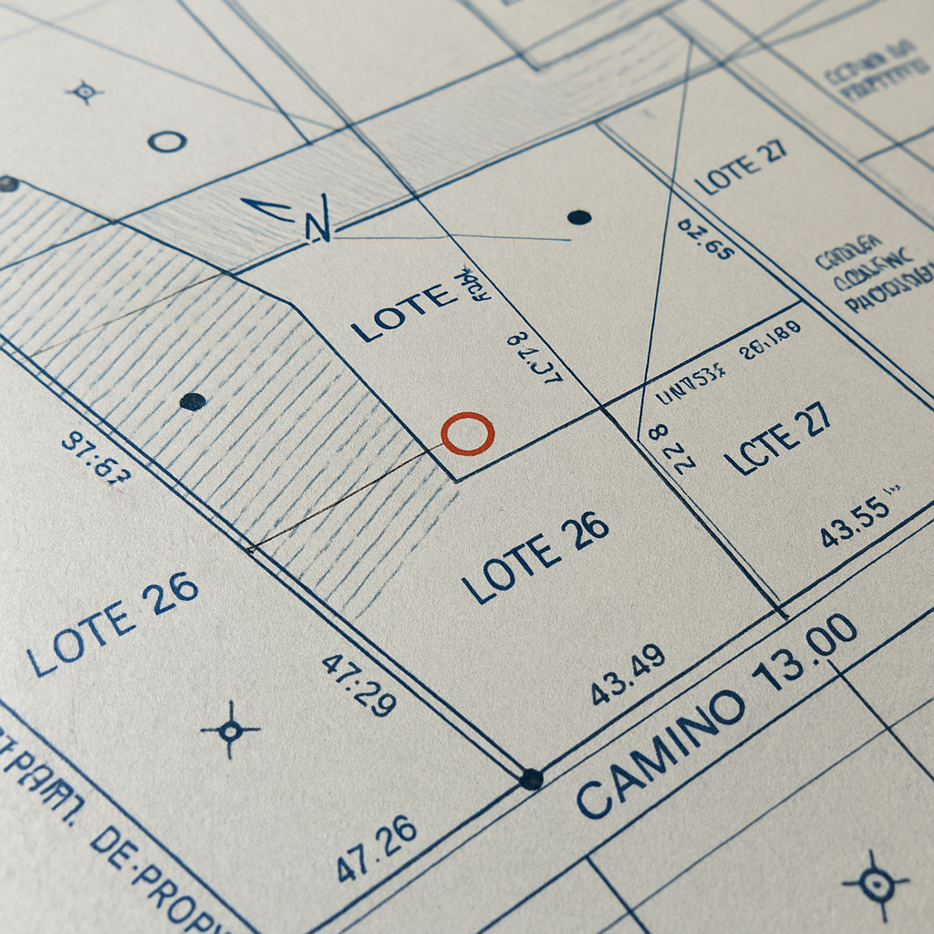 Profissional de topografia oferecendo atendimento especializado